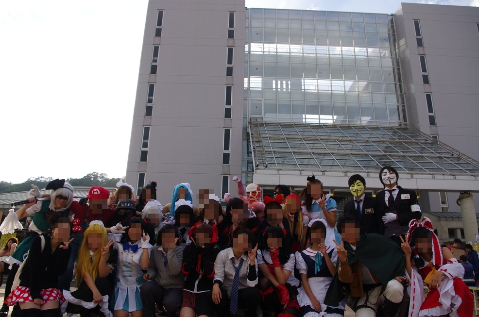 神戸高専祭 13 むりやりハリボテェ